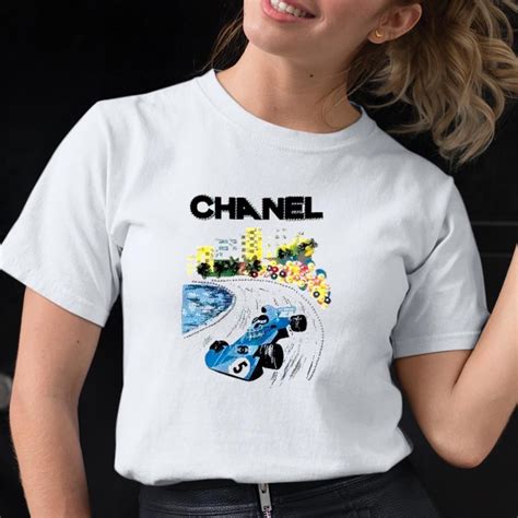 chanel formula 1 shirt buy|chanel's formula 1 tees.